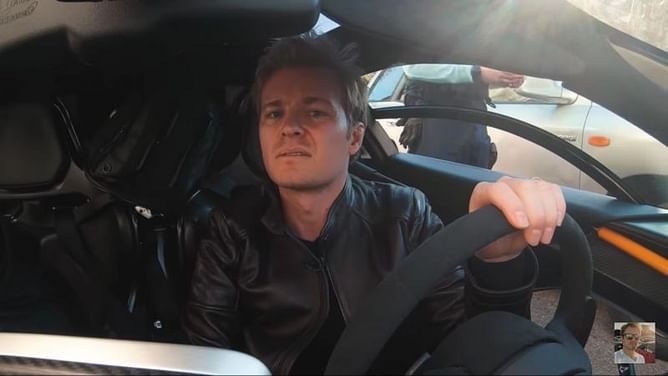WATCH: Nico Rosberg stopped by police in France as he records his YouTube vlog