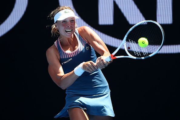 2019 Australian Open - Day 3 - Aliaksandra Sasnovich from Belarus