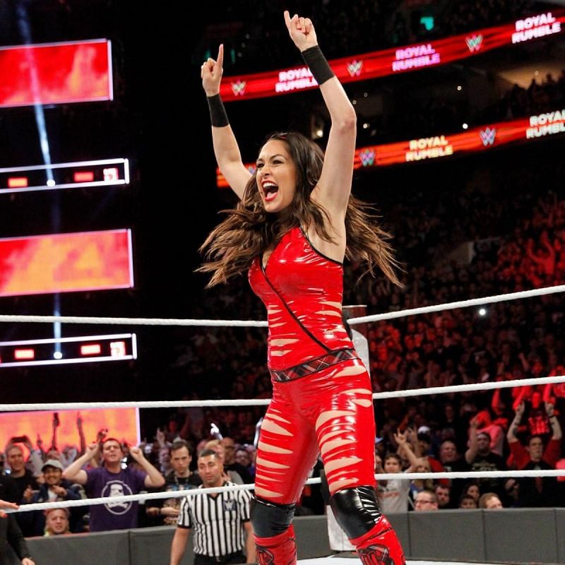 Brie Bella returned to the ring at the 2018 Royal Rumble after the birth of her daughter Birdie