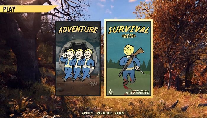 Image result for fallout 76 survival mode beta