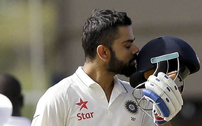 Virat Kohli is the only man in the history of Test Cricket to score 4 double hundreds in 4 consecutive test Series.