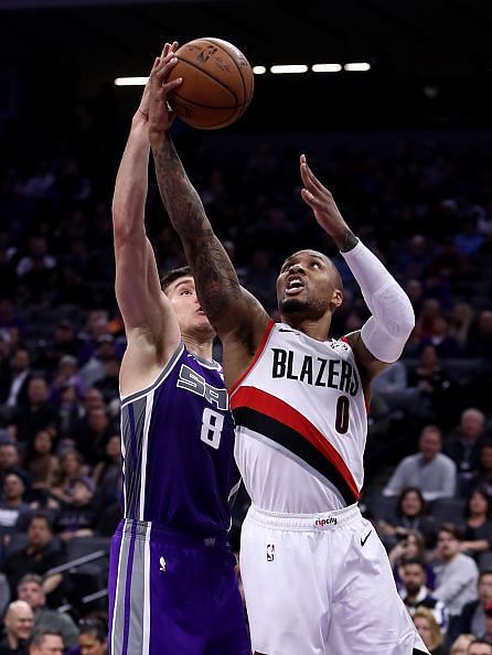 Portland Trail Blazers v Sacramento Kings