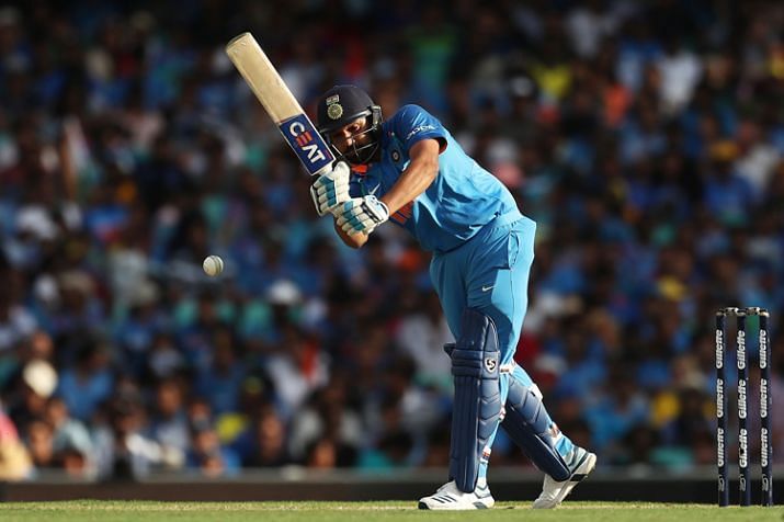 Rohit scored 133 runs in the first ODI against Australia