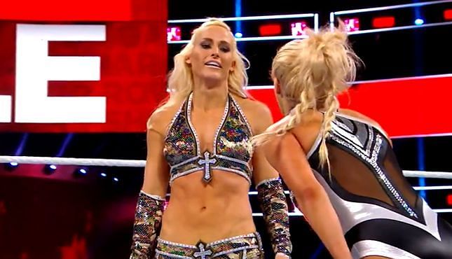 Michelle McCool had eliminated 5 female superstars in the Royal Rumble match of 2018