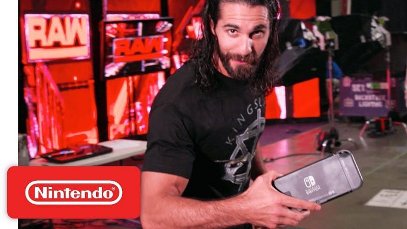 Seth Rollins promoted the Nintendo Switch version of WWE 2K18.