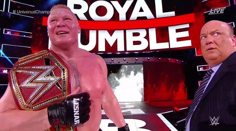 Brock Lesnar may not emerge victorious in his match against Balor at Royal Rumble.