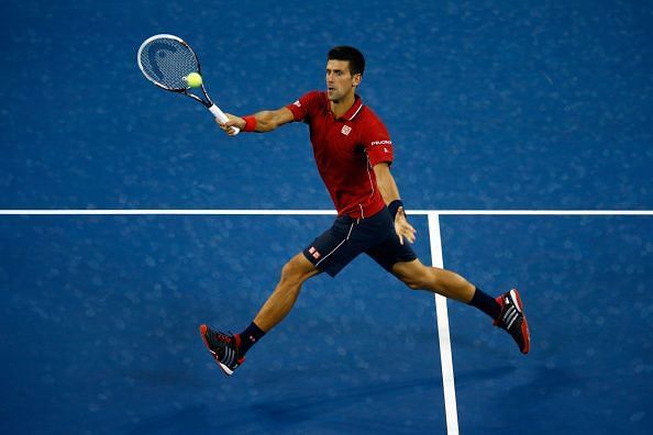 Novak Djokovic at the 2014 US Open