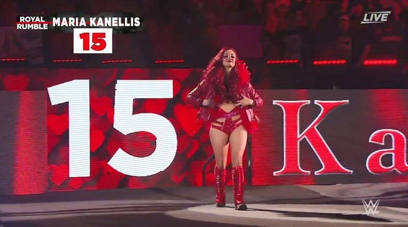 Maria Kanellis Returns To WWE Action For The 2019 Royal Rumble