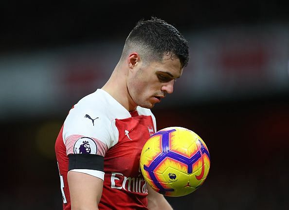 Xhaka had a game to forget