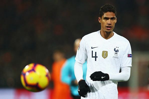 Raphael Varane plays for Real Madrid and France.