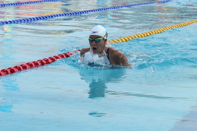 Jyoti Patil in action at Khelo India Youth Games