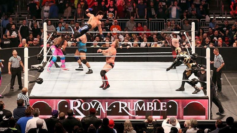 The Royal Rumble match