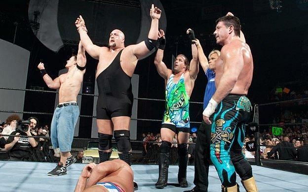 Cena teamed with Big Show, RVD and Eddie Guerrero.