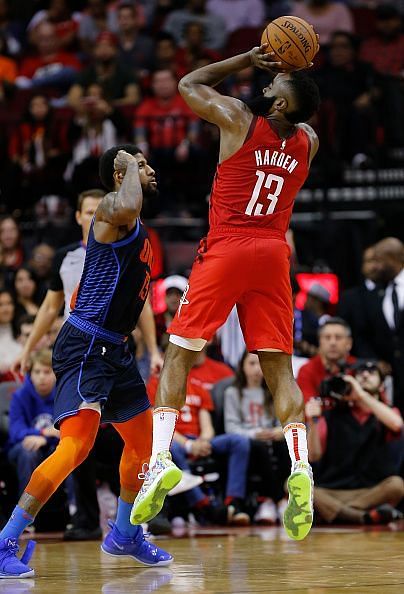 Houston Rockets are being carried on the shoulders of James Harden