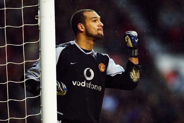 Tim Howard of Manchester United in action