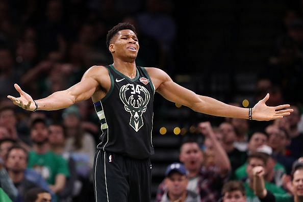 Milwaukee Bucks&#039; Giannis Antetokounmpo has the second most fan votes as a 2018 - 2019 NBA All-Star