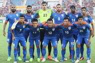 India's Starting XI against Myanmar in their Asian Cup qualifier (Image: AIFF Media)