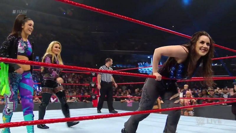 NXT&#039;s Nikki Cross wrestles in her Raw debut match