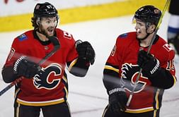 Giordano has 3 assists, Flames down Avalanche 5-3