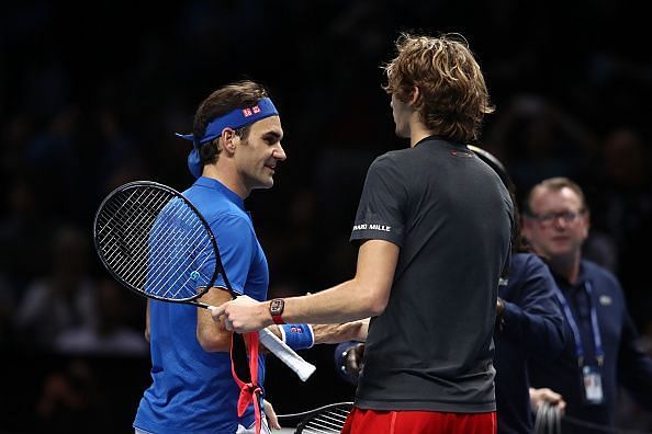 Federer and Zverev will take on each other in the men&#039;s singles