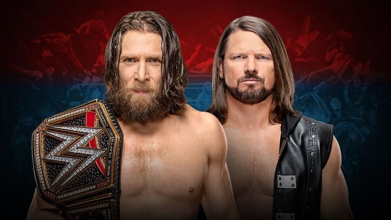 WWE Champion Daniel Bryan vs AJ Styles