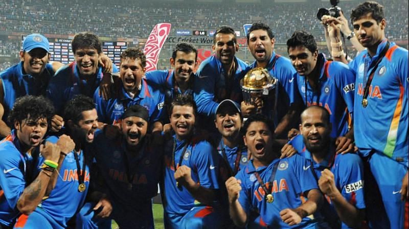 India&#039;s 2011 World Cup winning team