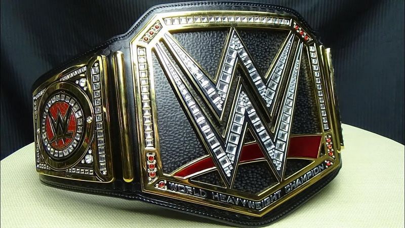 The current WWE belt design