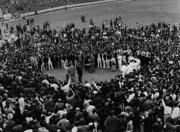 India triumphed at the Oval to win their maiden series in England in 1971