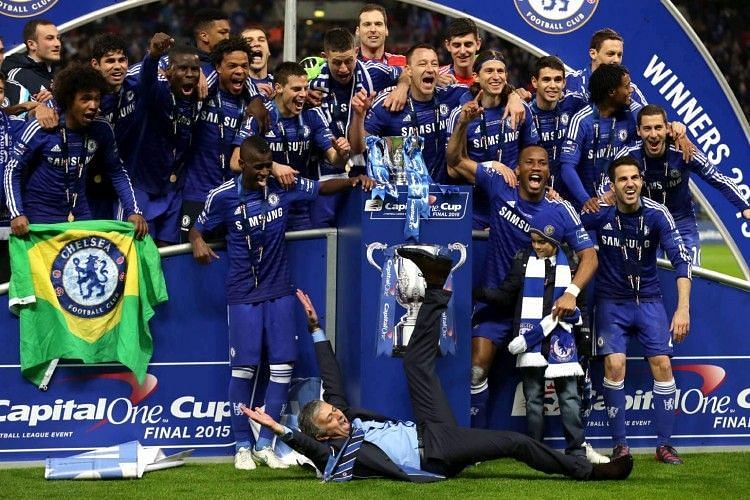 Chelsea win their fifth League Cup in 2015