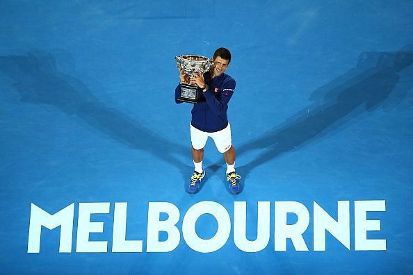 6 time champion Novak Djokovic