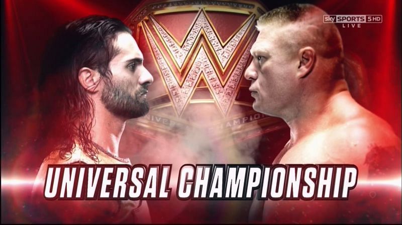 The last time Rollins and Lesnar faced each other was in 2015.