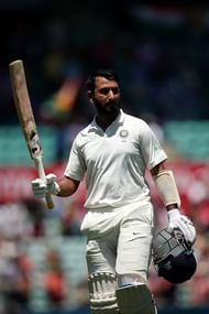Pujara's 193 was instrumental in India's score of 622/7