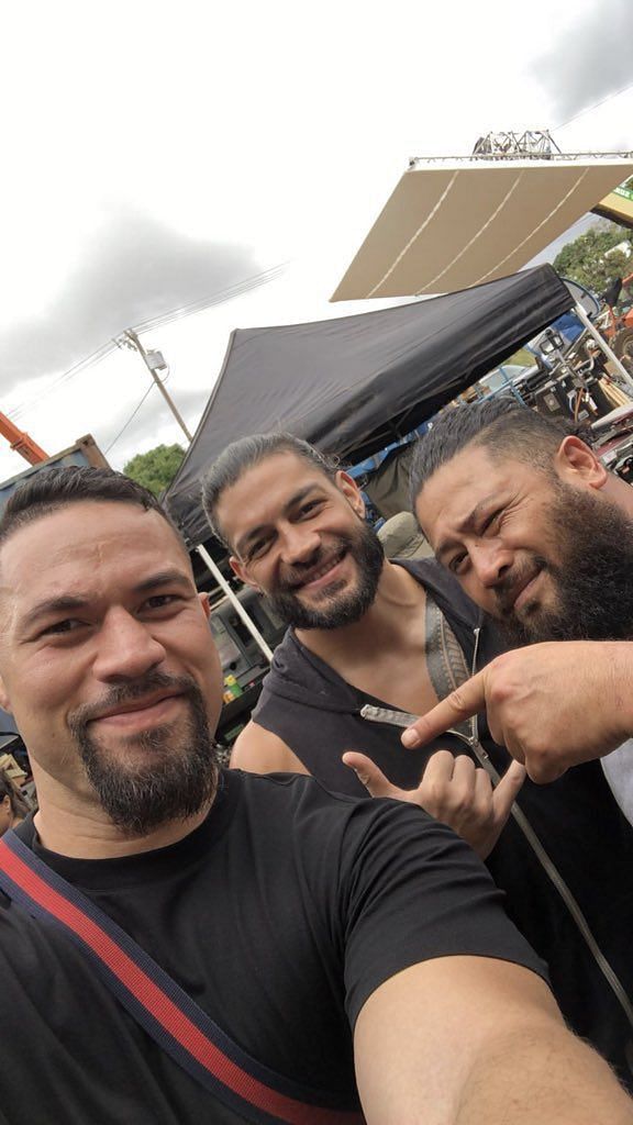 Roman recent picture with his friends