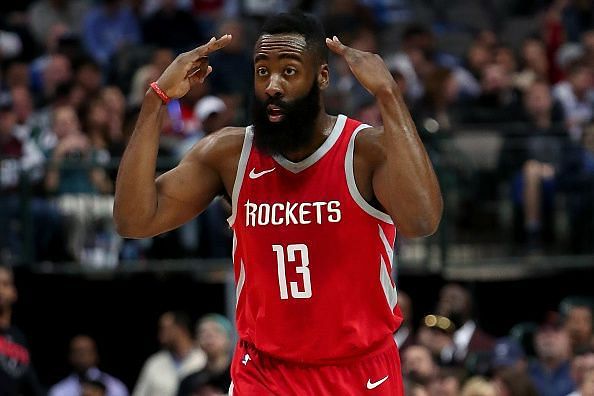 Houston Rockets are being propped up by some insane Harden performances