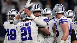 Prescott and 'best friend' Elliott share the love after Cowboys win