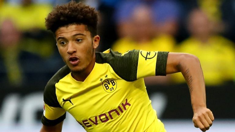 Jadon Sancho has been a massive hit in the Bundesliga with Borussia Dortmund