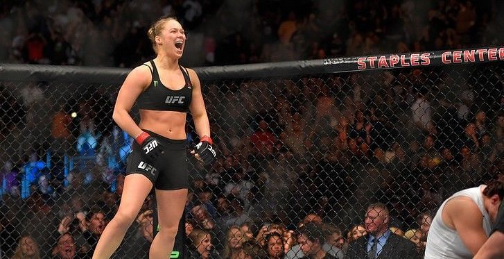 Ronda Rousey presently performs in the WWE