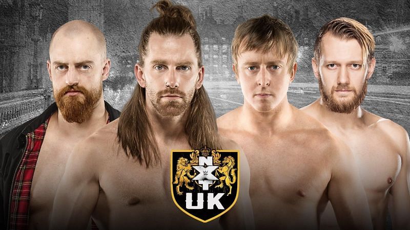 Which team walked away the new NXT UK Tag Team Champions?