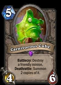 Image result for carnivorous cube hearthstone