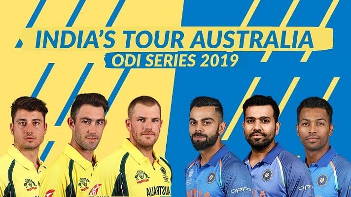 The ODI series gets underway on January 12 in Sydneyia