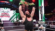 Strowman's green belt which has disappeared from television