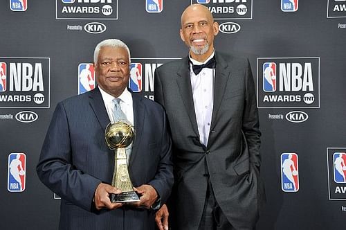 Oscar Robertson and Kareem Abdul-Jabbar