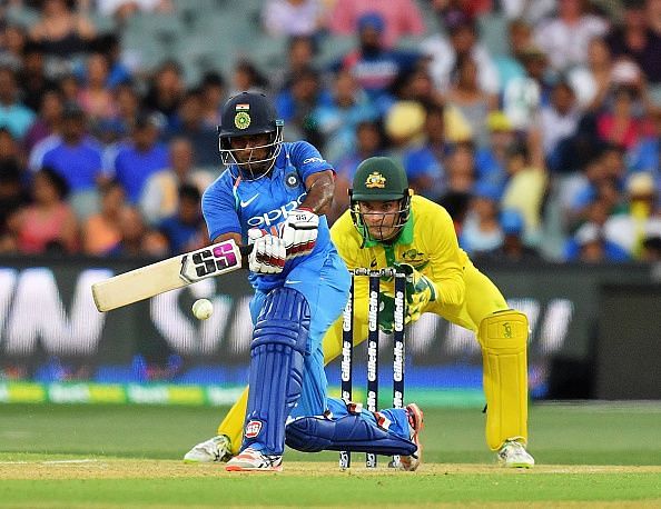 Ambati Rayudu as the No.4 batsman in the Australia v India - ODI: Game 2