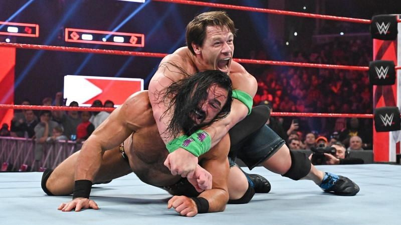 John Cena and Drew McIntyre faced off in a huge fatal 4-way last week.