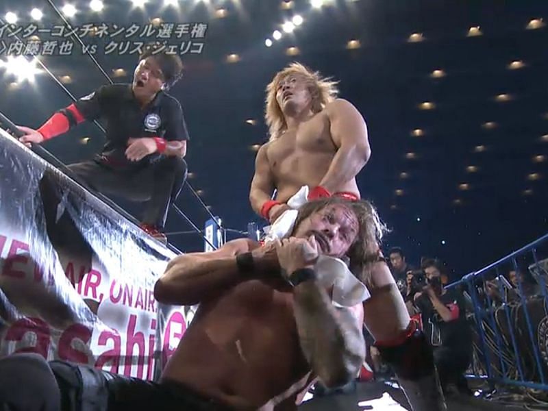 Jericho lost his IWGP Intercontinental championship!