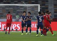 Japan didn't show any attacking impetus in the second half