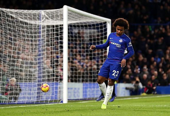 Willian has been good in patches for the Blues