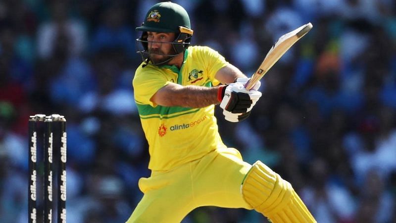 Glenn Maxwell played a crucial knock in the second ODI