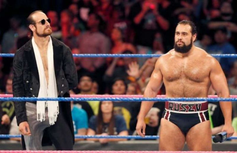 Aiden English &amp; Rusev used to be in a tag team together