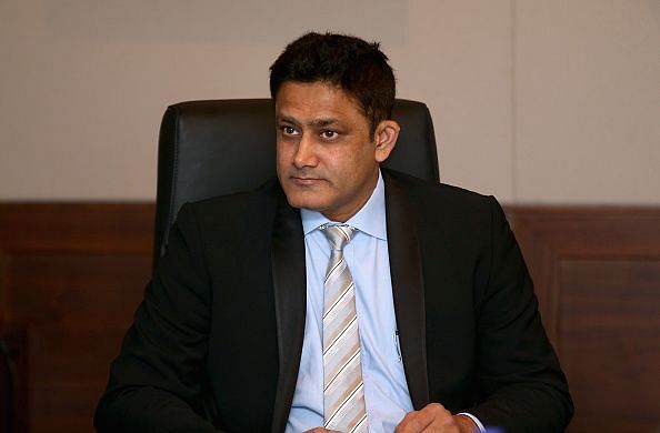 Anil Kumble during an ICC board meeting